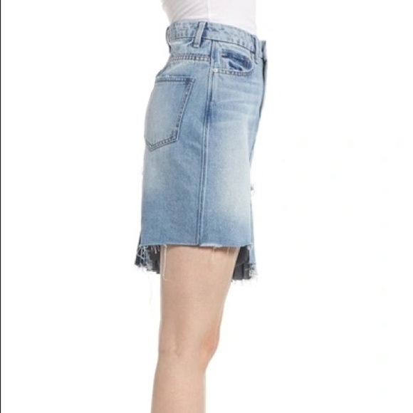 HABITUAL Corrinna Asymmetrical Denim Skirt - Picture 15 of 15